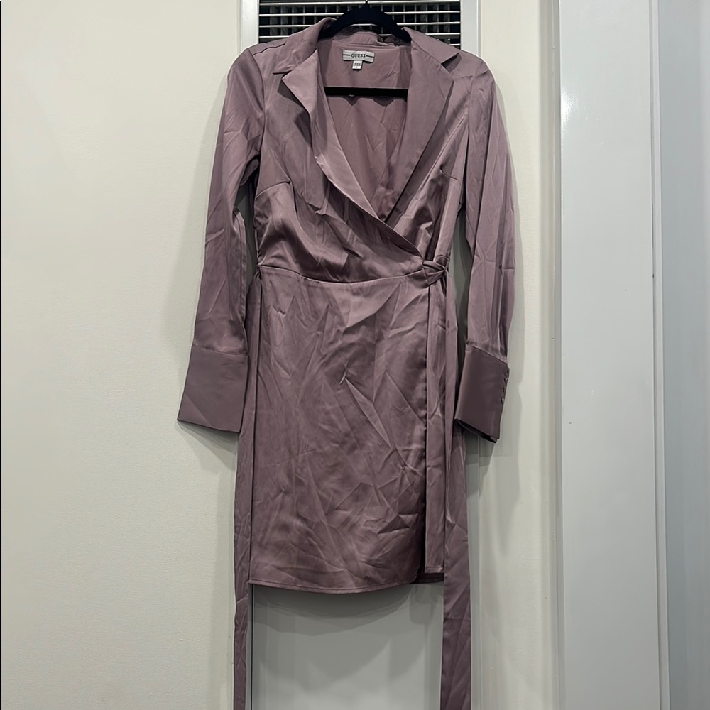 Banana Republic Mauve Wrap Dress